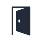 icone détecteur de porte ouverte