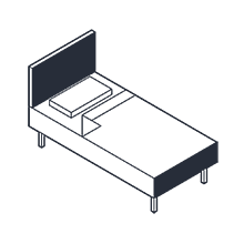 Picto chambre individuelle