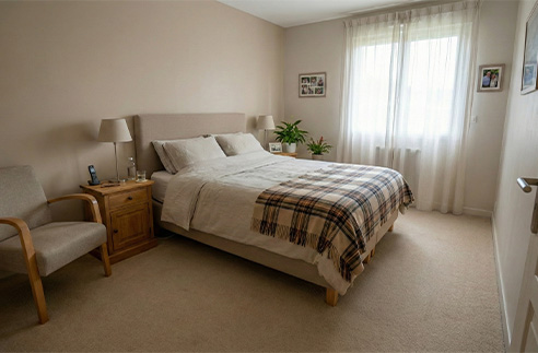 Adapter la chambre à coucher pour le maintien à domicile