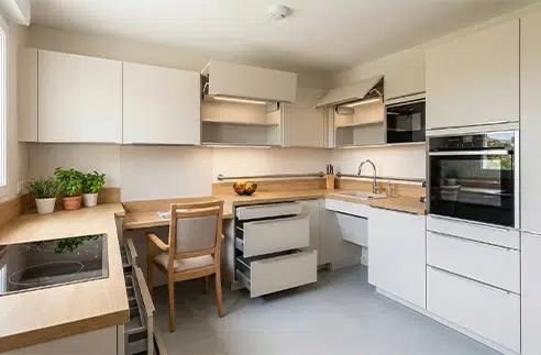 Adapter sa cuisine pour le handicap ou l'âge