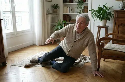 Chute de personne âgée : Causes, risques et prévention