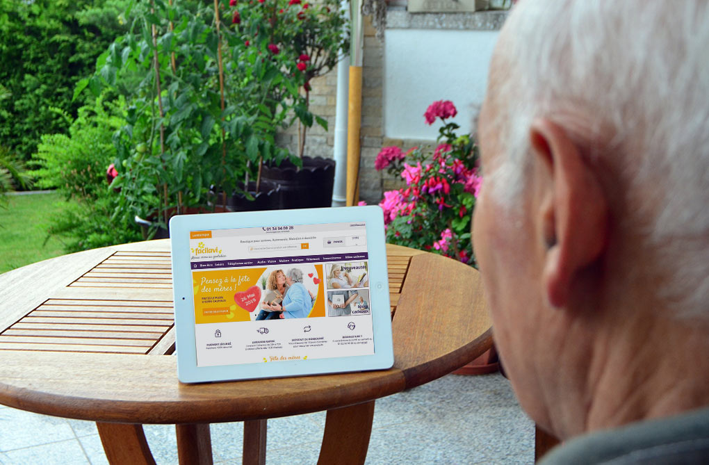 senior et e commerce comportement d'achat en ligne