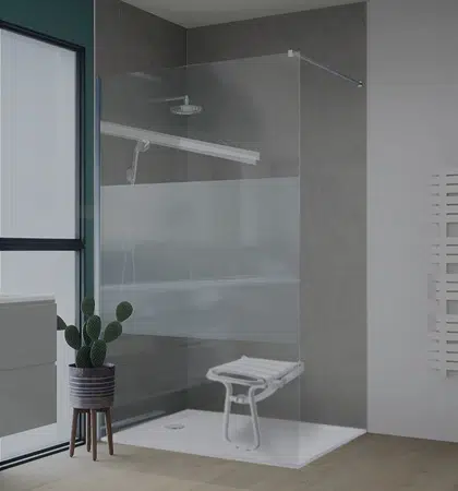 Bannière mobile douche senior opti