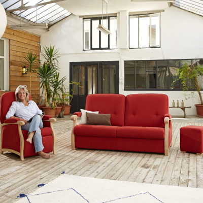 Salon Everstyl avec fauteuil releveur