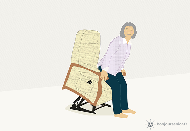 Illustration fauteuil releveur