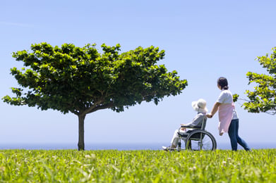 La maison de repos pour personnes âgées