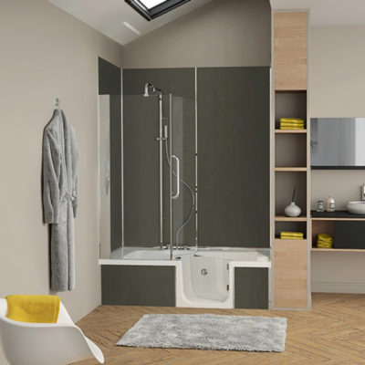 Baignoire avec porte Kinedo