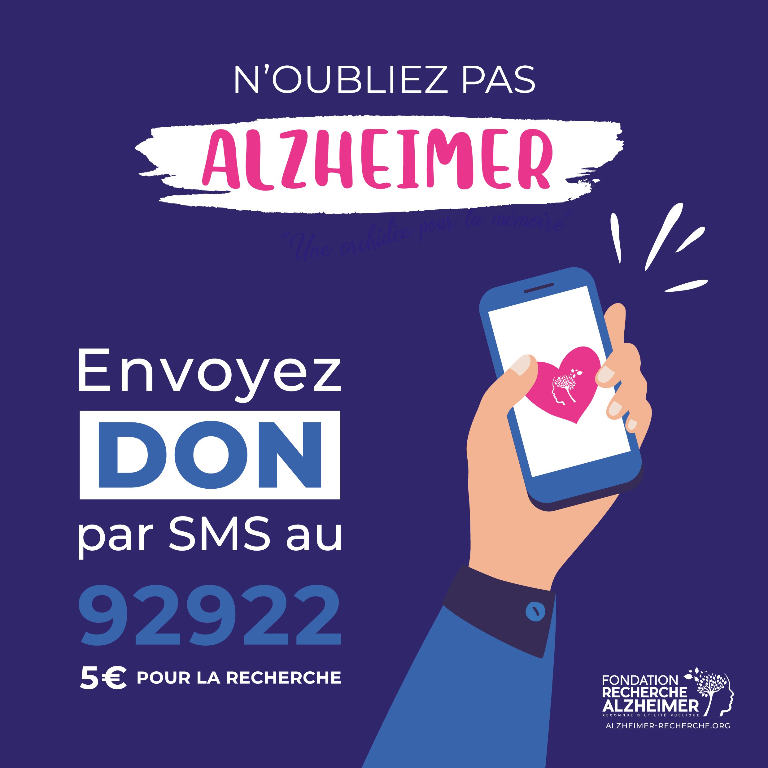 Soutenir la Fondation Recherche Alzheimer