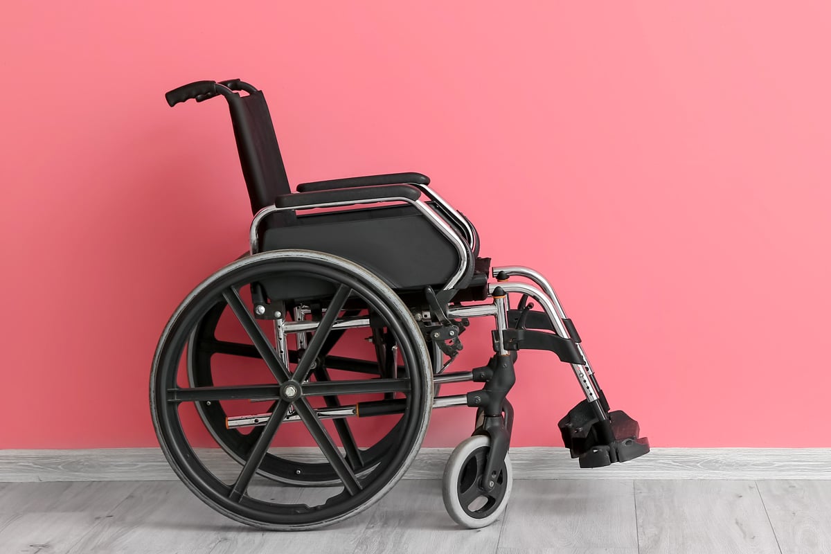Photo de fauteuil roulant manuel