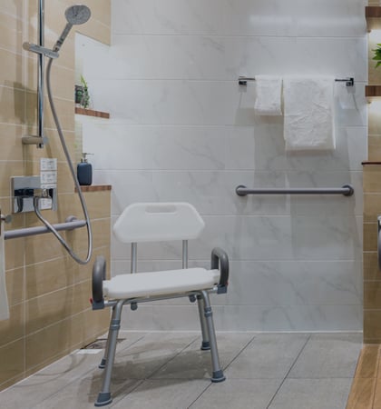 Handicap, mobilité réduite : accessoires bain et douche - Conseils santé