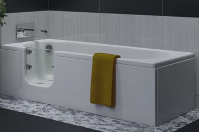 Miniature baignoire avec porte v2