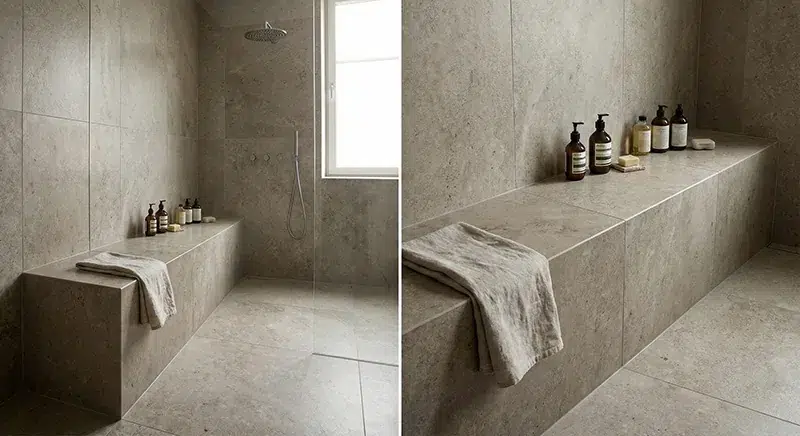 Banc de douche