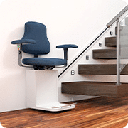 Monte-escalier droit