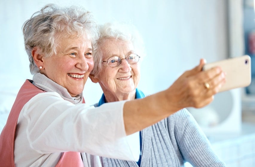 Seniors et smartphone
