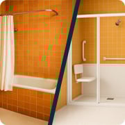 photo baignoire douche avant après 180 px