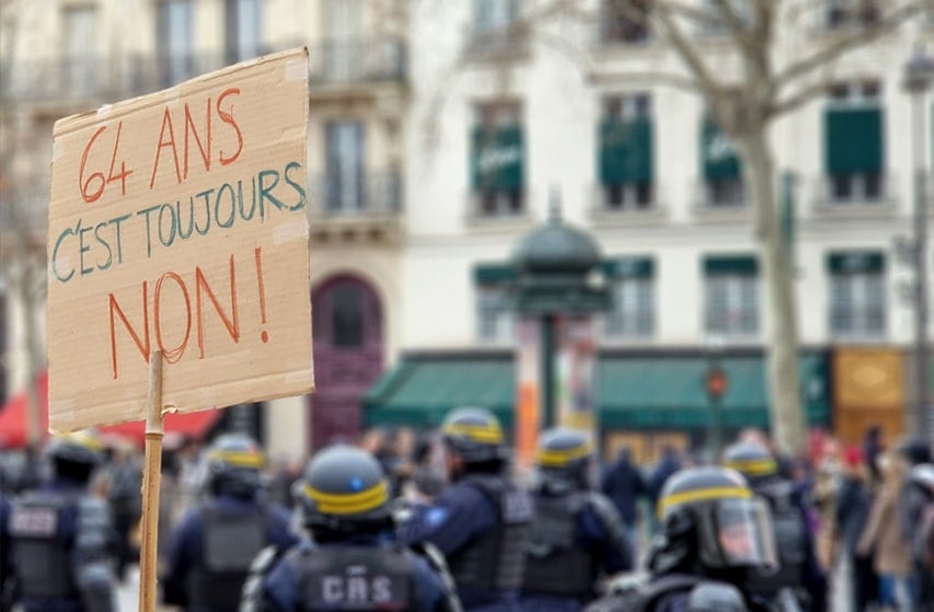 suspension réforme des retraites